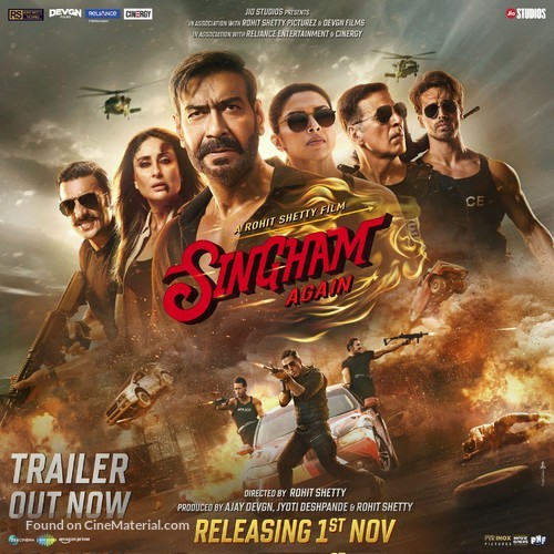 Singham Again - Indian Movie Poster