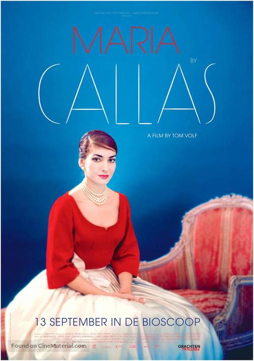 Maria by Callas: In Her Own Words - Dutch Movie Poster