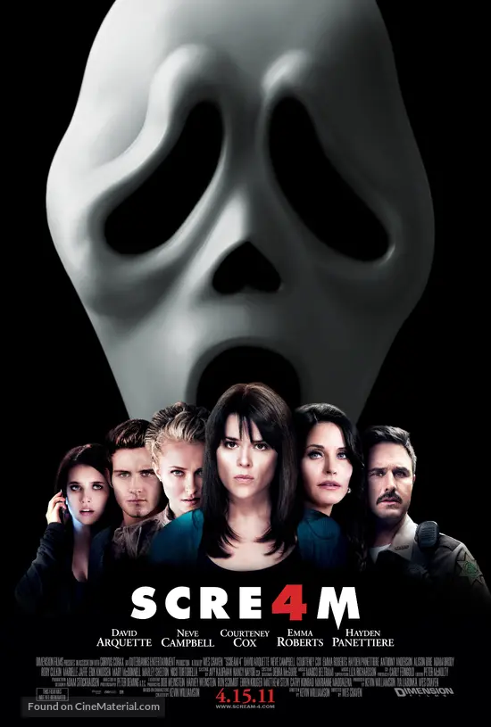 Scream 4 (2011) movie poster