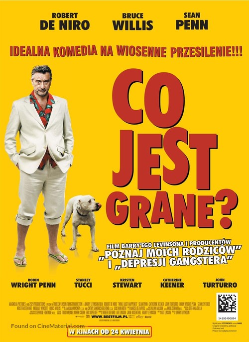 What Just Happened - Polish Movie Poster