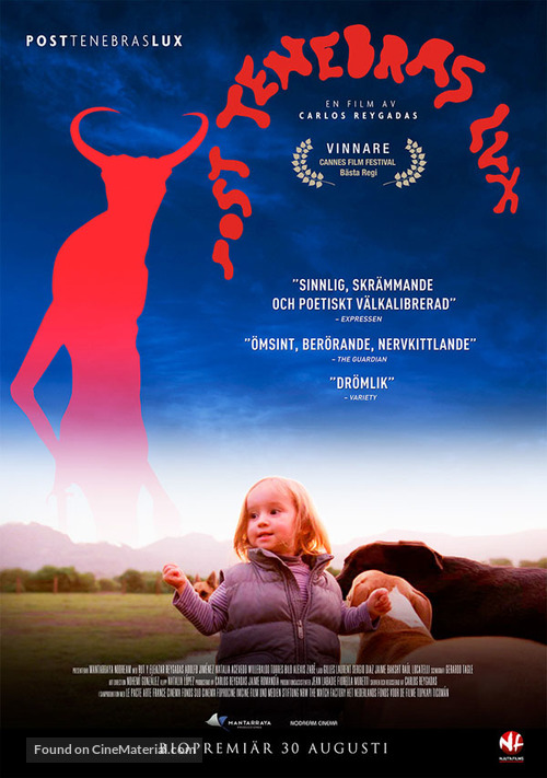 Post Tenebras Lux - Swedish Movie Poster