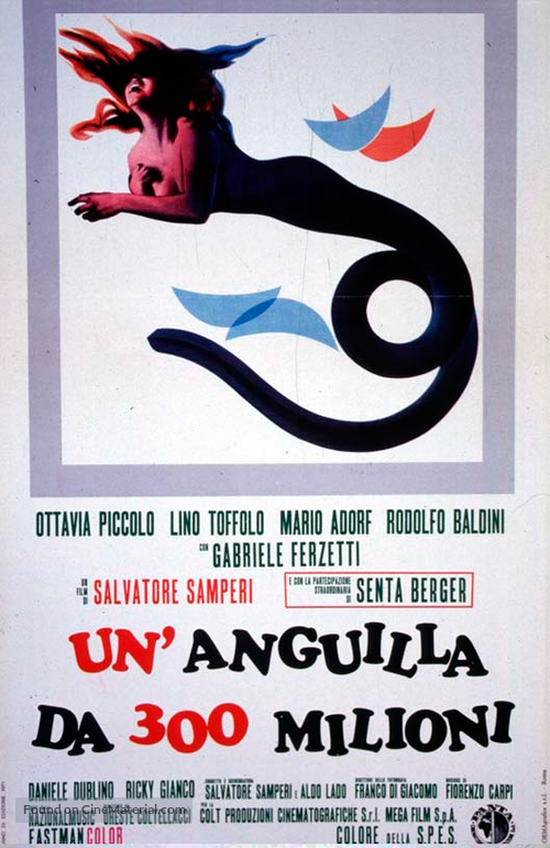 Un&#039;anguilla da 300 milioni - Italian Movie Poster