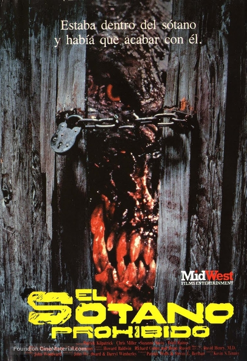 The Cellar - Spanish Movie Cover