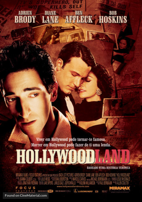 Hollywoodland - Portuguese Movie Poster