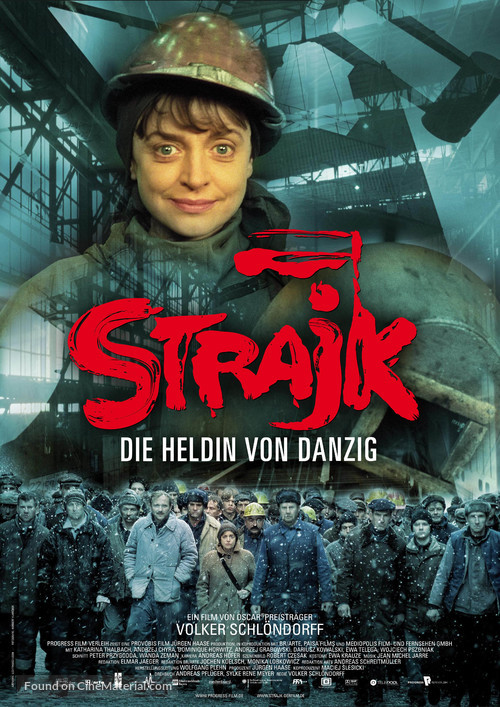 Strajk - Die Heldin von Danzig - German Movie Poster