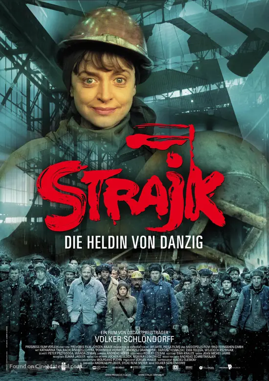 Strajk - Die Heldin von Danzig - German Movie Poster