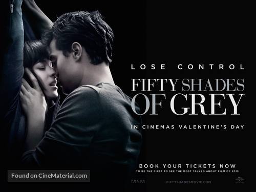 Fifty Shades of Grey - British Movie Poster