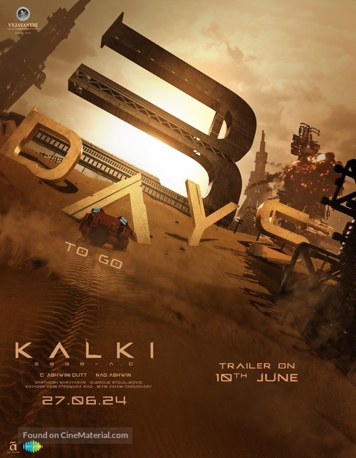 Kalki 2898-AD - Indian Movie Poster