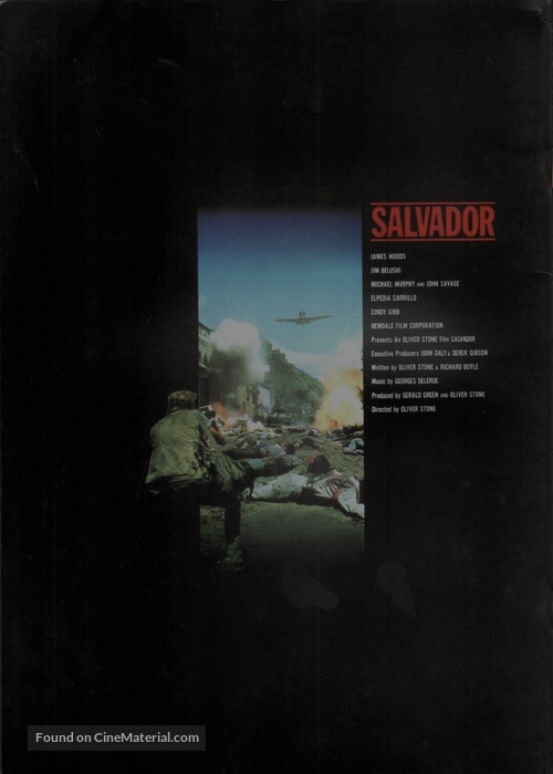 Salvador - Movie Poster