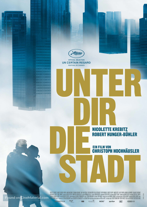 Unter dir die Stadt - German Movie Poster