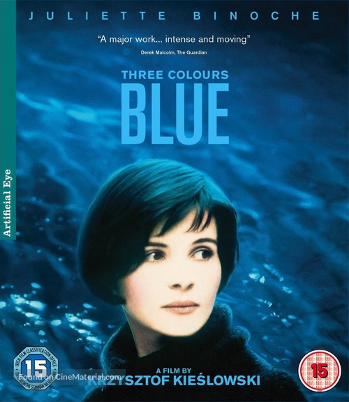 Trois couleurs: Bleu - British Blu-Ray movie cover