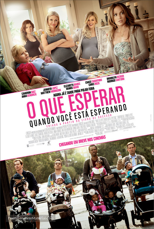 What to Expect When You&#039;re Expecting - Brazilian Movie Poster