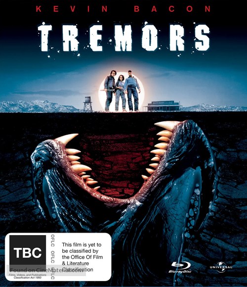 Tremors - New Zealand Blu-Ray movie cover