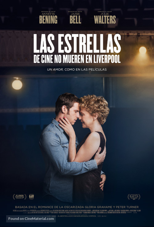 Film Stars Don&#039;t Die in Liverpool - Spanish Movie Poster