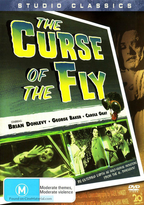 Curse of the Fly - Australian DVD movie cover