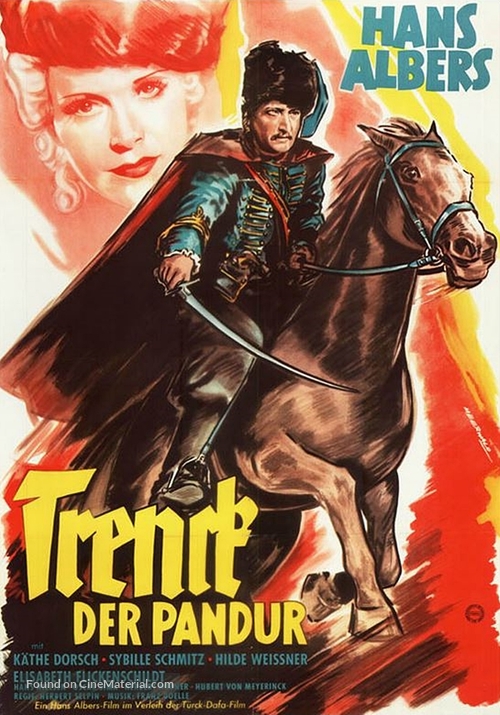 Trenck de pandoer - German Movie Poster