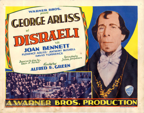 Disraeli - Movie Poster