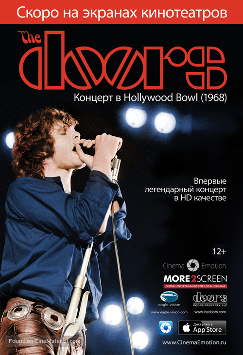 The Doors: Live at the Hollywood Bowl - Russian Re-release movie poster