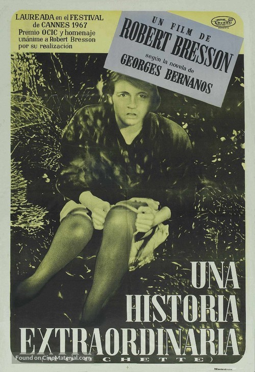 Mouchette - Argentinian Movie Poster
