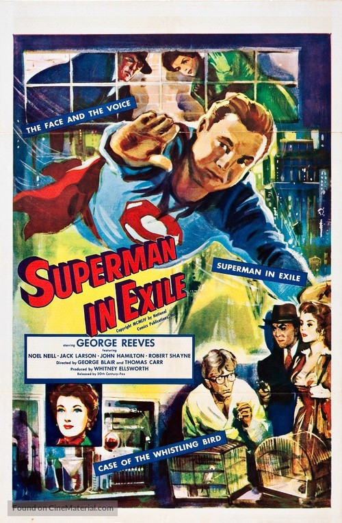 Superman in Exile - Movie Poster