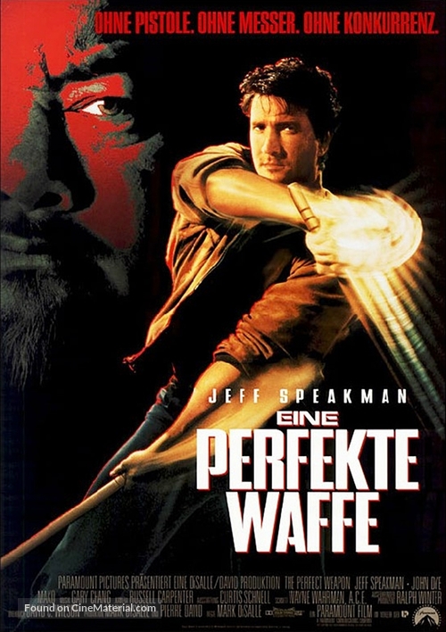 The Perfect Weapon - German Movie Poster
