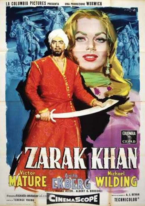 Zarak - Italian Movie Poster