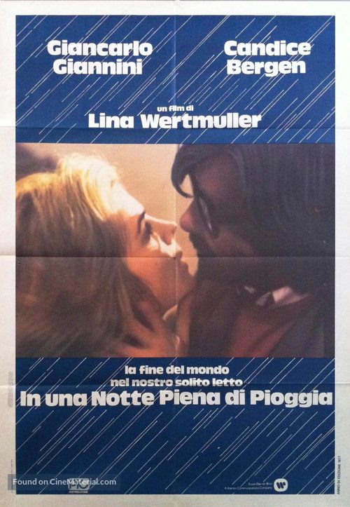 La fine del mondo nel nostro solito letto in una notte piena di pioggia - Italian Movie Poster