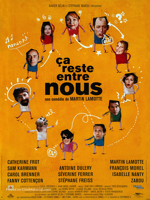&Ccedil;a reste entre nous - French Movie Poster