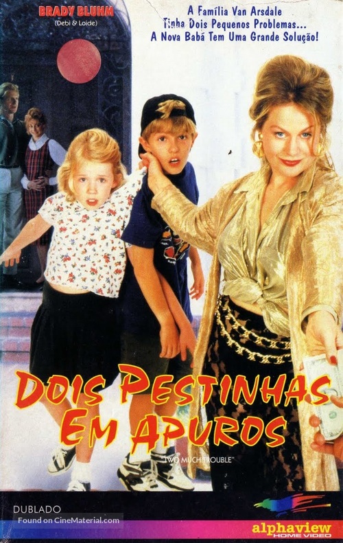 The Crazysitter - Brazilian VHS movie cover