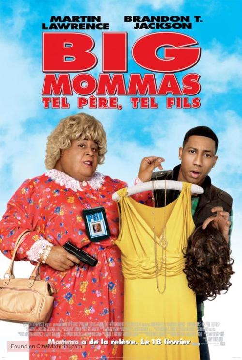 Big Mommas: Like Father, Like Son - Canadian Movie Poster