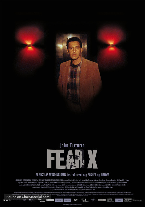 Fear X - Danish Movie Poster