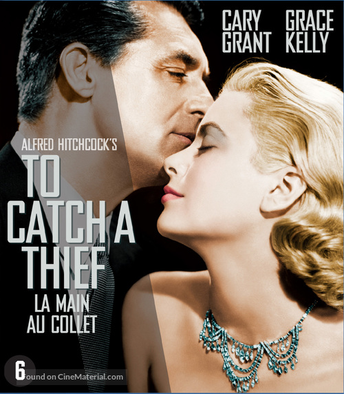 To Catch a Thief - Belgian Blu-Ray movie cover