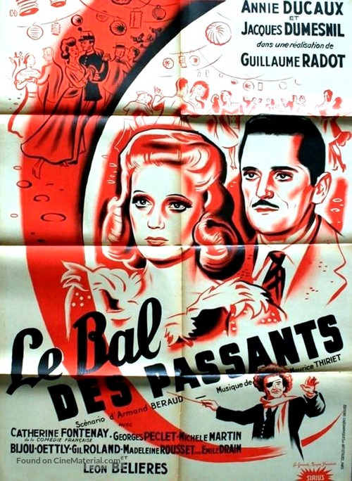 Le bal des passants - French Movie Poster