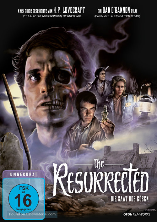 The Resurrected - German Movie Cover