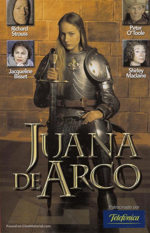 Joan of Arc - Spanish VHS movie cover