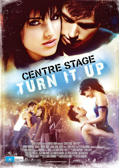 Center Stage: Turn It Up - Australian Movie Poster