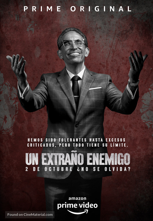 &quot;Un extra&ntilde;o enemigo&quot; - Mexican Movie Poster