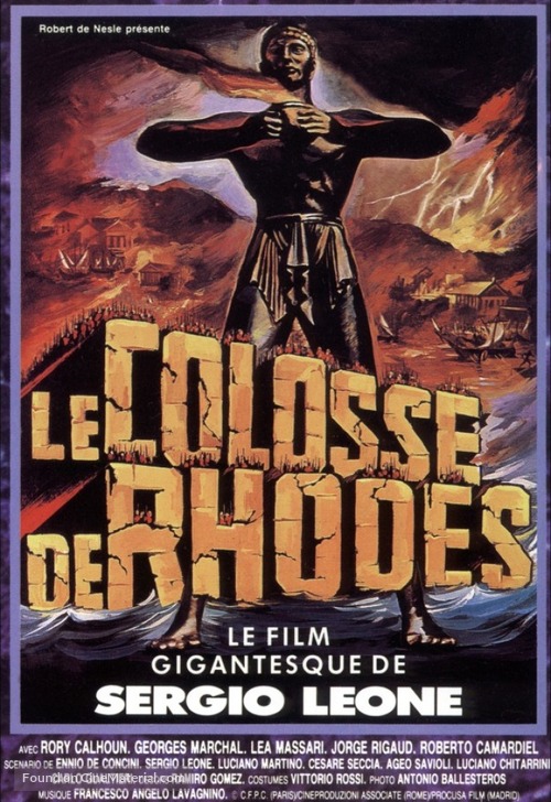 Colosso di Rodi, Il - French Movie Poster