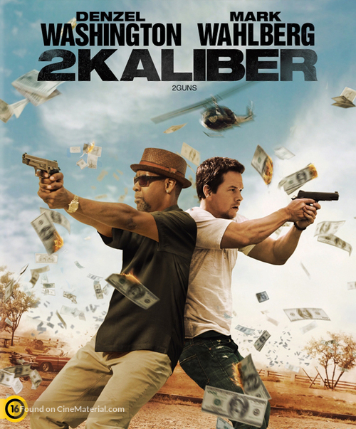 2 Guns - Hungarian Blu-Ray movie cover