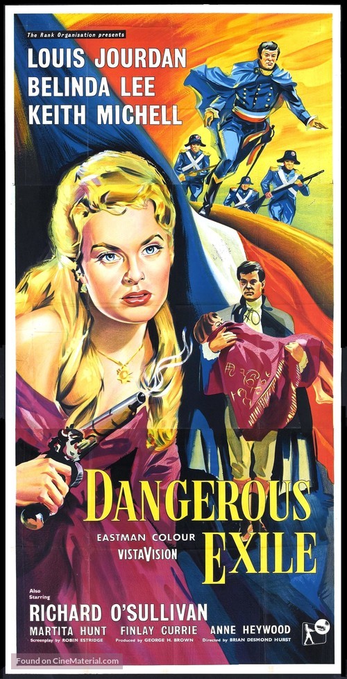 Dangerous Exile - British Movie Poster