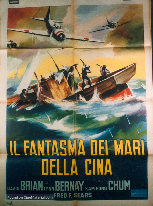 Ghost of the China Sea - Italian Movie Poster