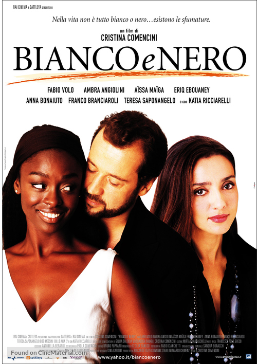 Bianco e nero - Italian poster