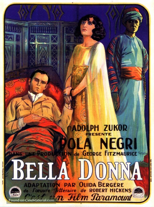 Bella Donna - French Movie Poster