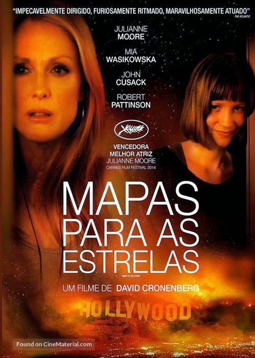 Maps to the Stars - Brazilian Movie Cover