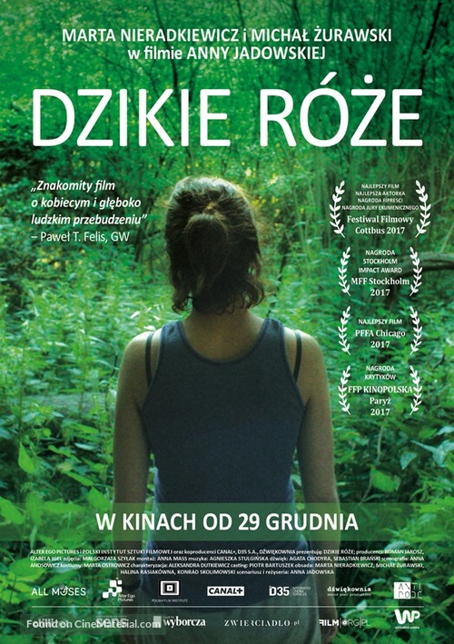 Dzikie r&oacute;ze - Polish Movie Poster