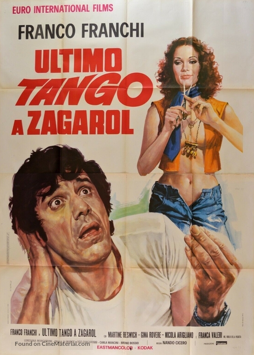 Ultimo tango a Zagarol - Italian Movie Poster