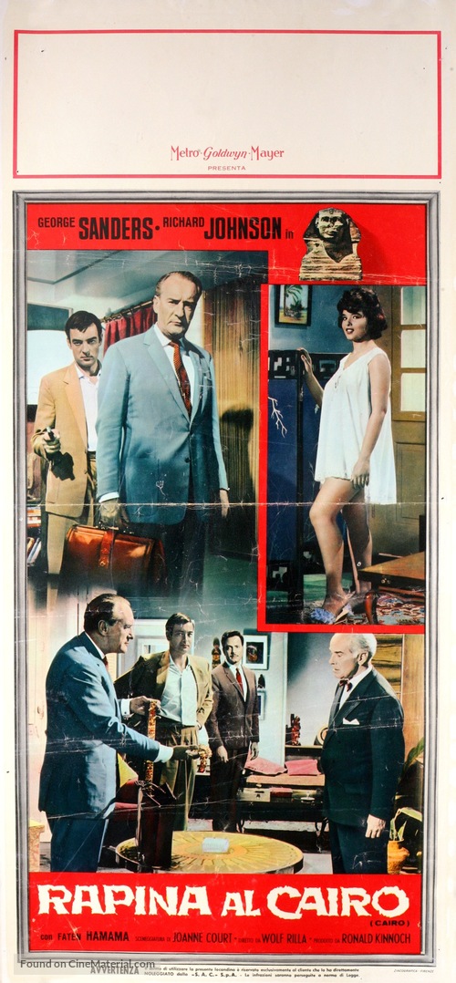 Cairo - Italian Movie Poster