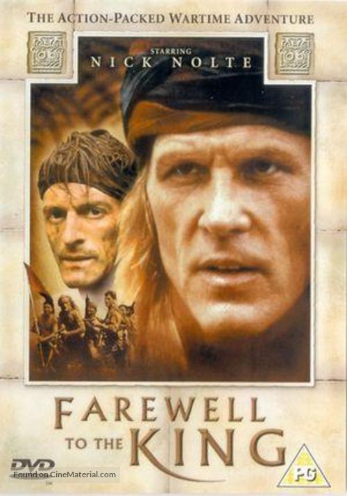 Farewell to the King - British DVD movie cover