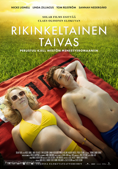 Den svavelgula himlen - Finnish Movie Poster