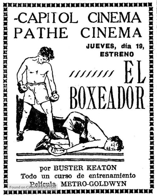 Battling Butler - Spanish poster